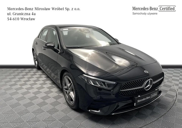 Mercedes-Benz Klasa A cena 174900 przebieg: 5750, rok produkcji 2023 z Wrocław małe 232